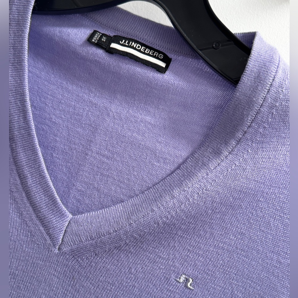 J.Lindeberg Purple Sweater
